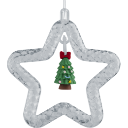 Гирлянда светодиодная "Бахрома" "Звезды и фигурки" 95 013 NGF-D035-02 3х0.6м CW IP20 NAVIGATOR 95013