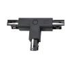 Аксессуар к шинопроводу трехфазному 3P PTR CT-BL R/INT правый внешний Pro+ черн. JazzWay 5063273