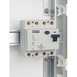 Выключатель дифференциального тока (УЗО) 4п 16А 30мА тип AC ВД1-63 GENERICA MDV15-4-016-030
