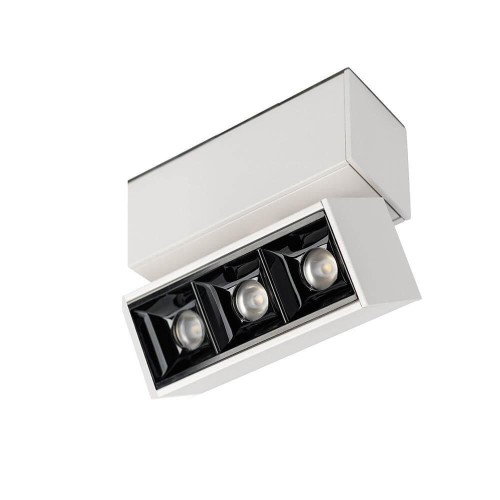 Arlight Светильник MAG-LASER-FOLD-45-S84-3W Warm3000 (WH, 15 deg, 24V) (IP20 Металл, 3 года)