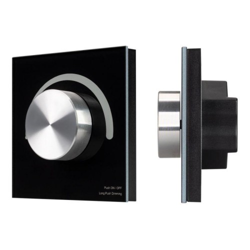 Панель роторная SMART-1-10V-301-31-DIM-IN Black (24-48В 2.4G) (IP20 пластик) INTELLIGENT ARLIGHT 036