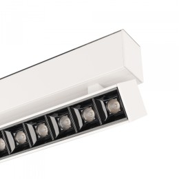 Arlight Светильник MAG-LASER-FOLD-45-S320-12W Day4000 (WH, 15 deg, 24V) (IP20 Металл, 3 года)