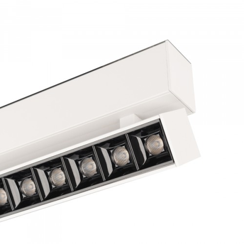 Arlight Светильник MAG-LASER-FOLD-45-S320-12W Day4000 (WH, 15 deg, 24V) (IP20 Металл, 3 года)