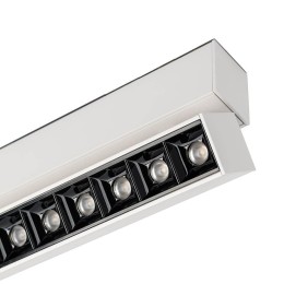Arlight Светильник MAG-LASER-FOLD-45-S320-12W Warm3000 (WH, 15 deg, 24V) (IP20 Металл, 3 года)