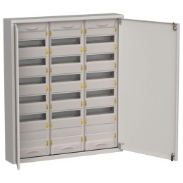 Корпус ЩРн-216 (3х72) TITAN 5 960х830х140 IP31 метал. сер. IEK TI5-50-N-3X072-31-7035
