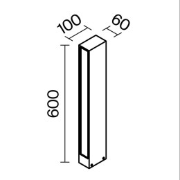 Светильник Hof 12Вт 3000К IP65 ландшафтный Maytoni O422FL-L12GF