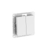 Переключатель 2-кл. AtlasDesign Aqua IP44 (сх. 6) 10AX быстрозажим. клем. механизм бел. SE ATN440151