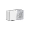 Блок ОП AtlasDesign PROFI IP54 (розетка 16А заземл. защ. шторки + 1-кл. выключатель 10А) сер. SE ATN