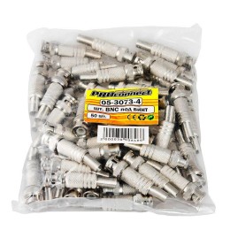 Разъем штекер BNC под винт с пружиной метал. (уп.50шт) PROCONNECT 05-3073-4