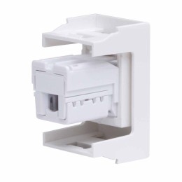 Розетка телефонная 1-м 1мод. Viva RJ12 бел. DKC 45018