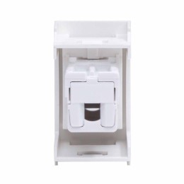 Розетка телефонная 1-м 1мод. Viva RJ12 бел. DKC 45018