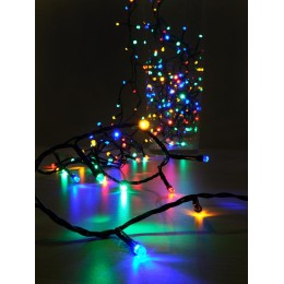 Гирлянда "Нить" 12м LD120-GM-BO 120 разноцветн. светодиодов с контроллером уличная SHLights 46906010