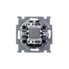 Выключатель 1-кл. 1п СП Basic 55 10А IP20 с клавишей с линзой подсветки с лампой механизм сл. кость