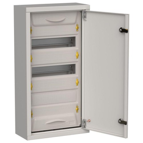 Корпус ЩРн-36 (1х36) TITAN 5 585х310х140 IP31 метал. сер. IEK TI5-50-N-036-31-7035