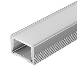 Профиль с экраном SL-SLIM20-H13-2000 ANOD+OPAL 2м алюм. Arlight 036835