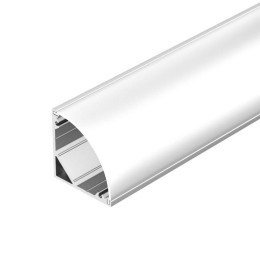 Профиль с экраном SL-KANT-H30-2000 ANOD+OPAL 2м алюм. Arlight 036846