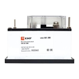 Вольтметр аналоговый VM-A961 на панель 96х96 (квадратный вырез) 300В прямое подкл. EKF vm-a961-300/v