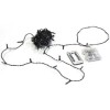 Гирлянда "Нить" 12м LD120-GWW-BO-RC 120 тепл. бел. светодиодов с контроллером уличная дистанционный