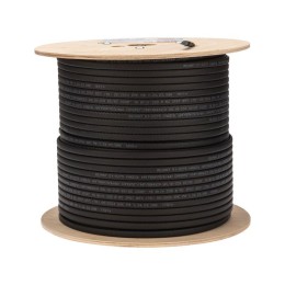 Кабель греющий (нагрев.) саморег. SRL16-2CR экранированный 16Вт/м 0.88мм2/105м 200м Rexant 51-0275