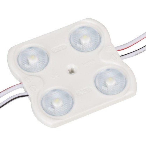 Модуль герметичный CRAFT-2835-4-12V Cool 170deg (45х43мм 1.6Вт IP65) закрытый (уп.100шт) Arlight 028