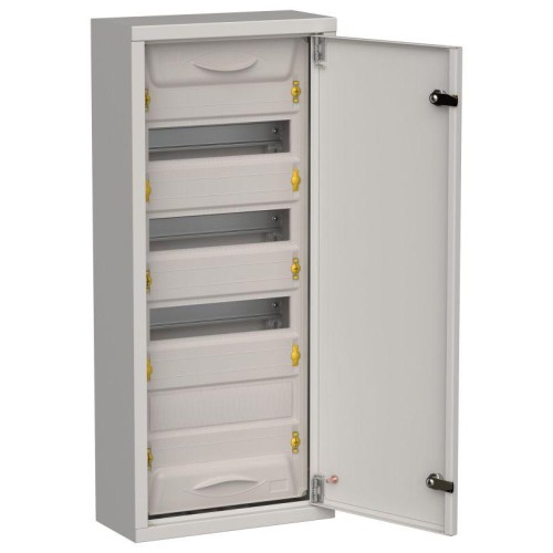Корпус ЩРн-48 (1х48) TITAN 5 710х310х140 IP31 метал. сер. IEK TI5-50-N-048-31-7035