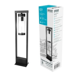 Светильник Clio 1х60Вт E27 IP54 170-240В 142х142х50мм НТУ столб садово-парковый GAUSS GD019