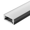 Профиль SL-SLIM-H7-2000 BLACK 2м алюм. Arlight 037110