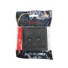 Розетка компьютер+телефон СП ZIMA IP20 с модулем Cat 6 черн. бархат LEZARD 704-4288-144
