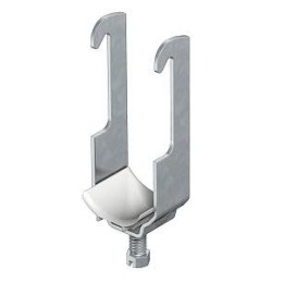 Скоба зажимная U-образ. d16-22мм 2056W 22 FT для углового профиля OBO 1180223