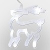 Фигура светодиодная "Олененок" 205х135х10мм 8LED бел. 1Вт 4.5В IP20 на присоске с подвесом элементы