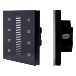 Панель сенсорная DALI-901-11-ADDR-3SC-DIM-DT6-IN Black (BUS) (IP20 пластик) INTELLIGENT ARLIGHT 0371