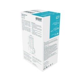 Светильник Vega 60Вт E27 IP54 105х105х240мм НТУ садово-парковый на стену вверх GAUSS GD021