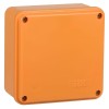 Коробка распаячная огнестойкая ПС 100х100х50 6P 4кв.мм IP44 гладкие стенки IEK UKF20-100-100-050-6-4