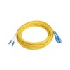 Патч-корд FC-D2-9-LC/UR-SC/UR-H-15M-LSZH-YL волоконно-оптический (шнур) SM 9/125 (OS2) LC/UPC-SC/UPC