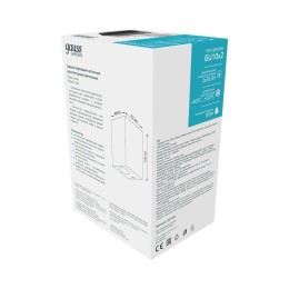 Светильник Cube 1х35Вт GU10 IP54 92х67х150мм ДТУ архитектурный настенный архитектурный GAUSS GD159