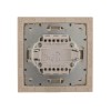 Выключатель 2-кл. СП Rain IP20 крем. LEZARD 703-0303-101