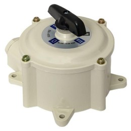 Переключатель пакетный 1-кл. 40А IP56 ПП 2-40/Н2 М2 пл. беж. EKF pp-2-40-4