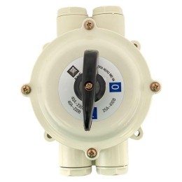 Переключатель пакетный 1-кл. 40А IP56 ПП 4-40/Н2 М2 пл. беж. EKF pp-4-40-4