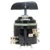 Выключатель пакетный 1-кл. 63А IP00 ПВ2-63 М3 исп.1 черн. EKF pv-2-63-1