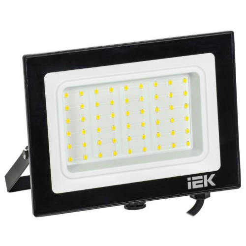 Прожектор светодиодный СДО 06-50 6500К IP65 черн. IEK LPDO601-50-65-K02