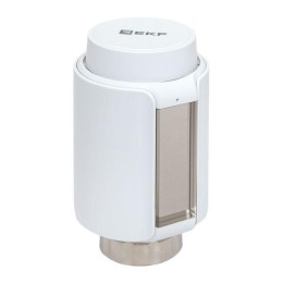 Терморегулятор умный для радиатора отопления (термоголовка) Zigbee Connect EKF ett-8