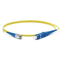 Патч-корд FC-S2-9-FC/UR-SC/UR-H-2M-LSZH-YL волоконно-оптический (шнур) SM 9/125 (OS2) FC/UPC-SC/UPC