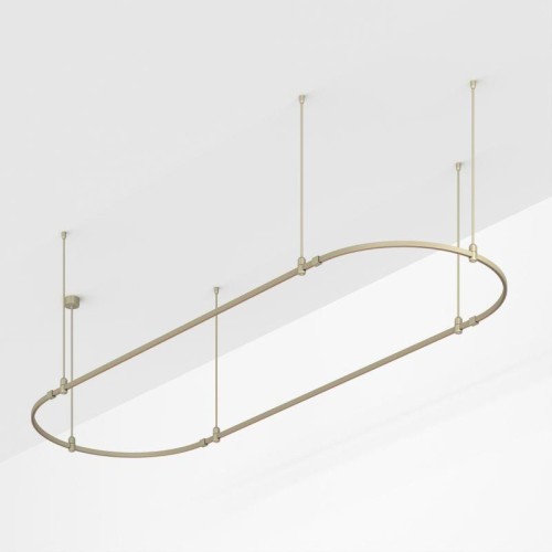 Трек ART-APRIORI-OVAL-ROD-800-3000х1000 OG IP20 метал. Arlight 054396