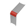 Крышка для угла вертикального внешн. 90град. осн.500 "ПЛЮС" KVLplus90-500 INOX304 КМ PL6554