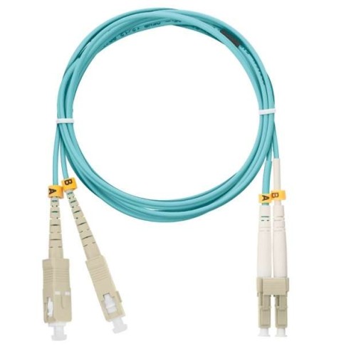 Патч-корд NMF-PC2M3C2-SCU-LCU-003 волоконно-оптический (шнур)перех. 50/125 (ОМ3) SC/UPC-LC/UPC двойн