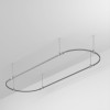 Трек ART-APRIORI-OVAL-ROD-800-3000х1000 TN IP20 метал. Arlight 050199