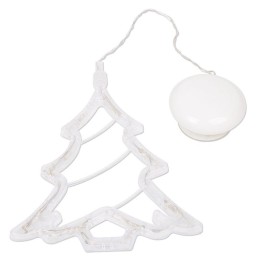 Фигура светодиодная "Елочка" 190х160х10мм 8LED зел. 1Вт 4.5В IP20 на присоске с подвесом элементы пи