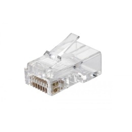 Вилка RJ45 Q-PLUG кат.5E UTP для полевой установки без цвета (уп.50шт) Eurolan 13A-U5-11WT