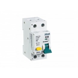 Dekraft Дифференциальный автомат (АВДТ) 1Р+N 40А 30мА тип AC х-ка С ДИФ-103 6кА