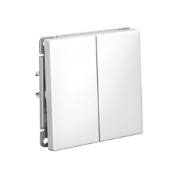 Выключатель 2-кл. ArtGallery (сх. 5) 10AX механизм лотос SE GAL001351